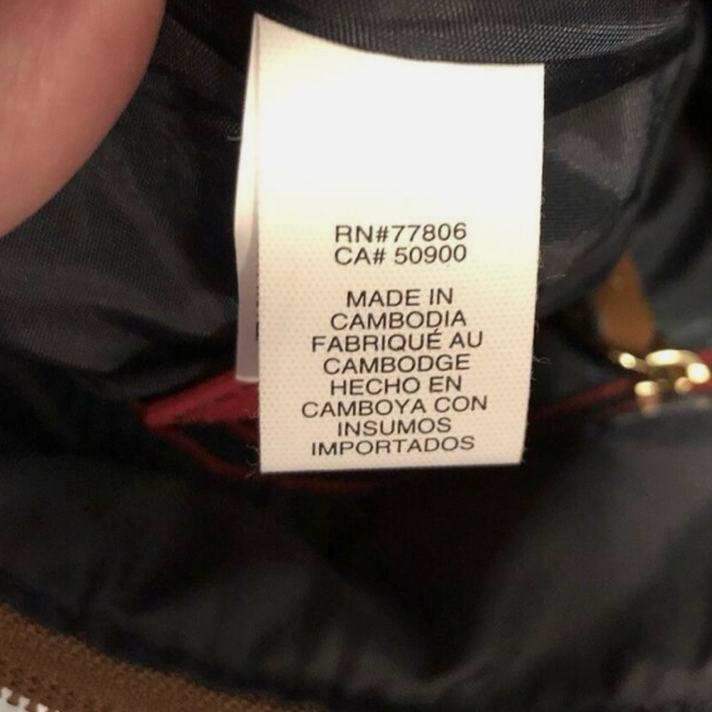 Tommy Hilfiger Brown Logo Crossbody Bag - Picture 11 of 11